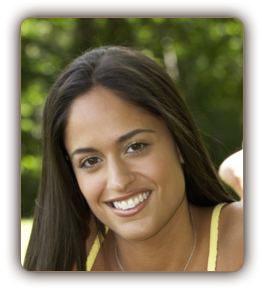 photo of smiling young woman